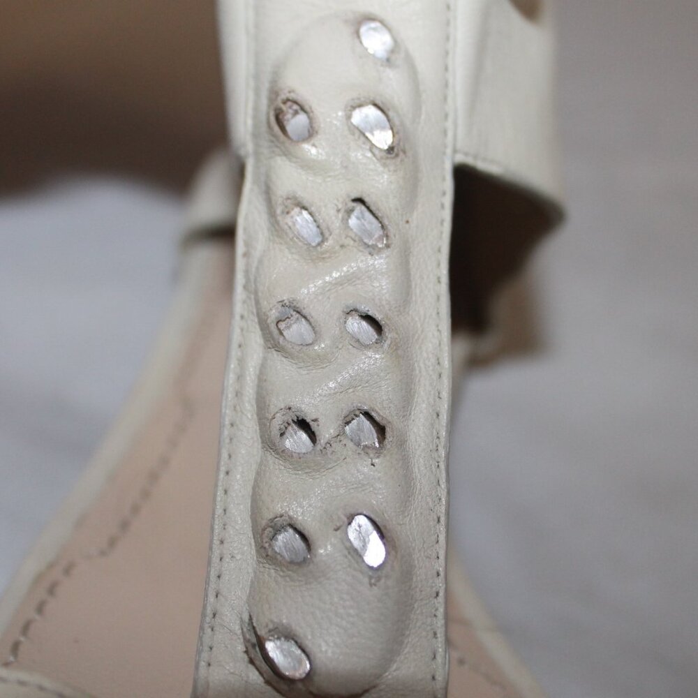 Authentic Givenchy Leather Crystal Rhinestone Gladiator Style Sandals Sh… - Picture 6 of 8